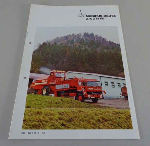 Prospekt magirus deutz - magirus-deutz, 270