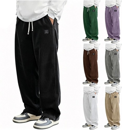 Herren cord sweatpants baggy - herren,