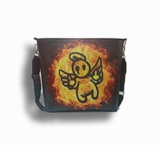 Handtasche Engel Skull Einzelstück Tasche Halloween Bag Totenkopf Gothic