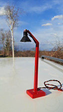 Bahnhof lampe holz - holz, spur