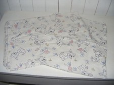 DDR alte Kinderbettwäsche Bettwäsche Kinderwagen Kinderbett Puppenwagen Baby