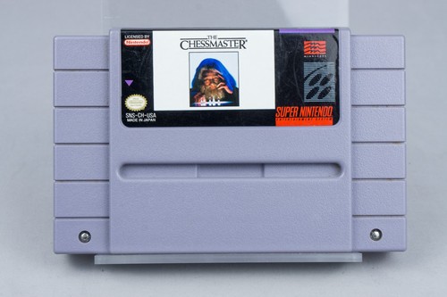 The chessmaster super nintendo - chessmaster,