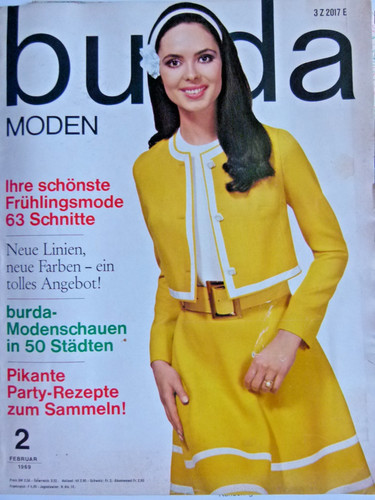 Altes burda modeheft - modeheft, 2