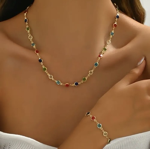 Halskette armband set damen - halskette,