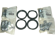 MONTAGESATZ 20 Radmuttern M12 x 1,5 Kegelbund SW21 + 4 Ringe 73,1/60,1