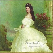 20 Servietten "Sissi" Kaiserin