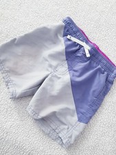 Badehose Gr.98/104 H&M grau blau Boxer Junge Baden Urlaub Strand Sommer Beach