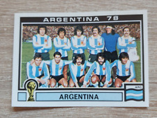 Panini World Cup Story Argentina 101 Team Mannschaft WM 1978 Sticker