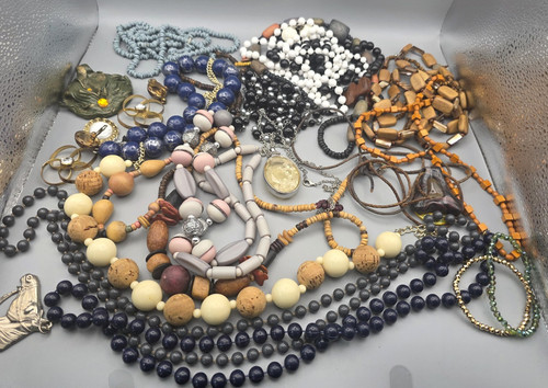 Modeschmuck konvolut teilig - modeschmuck,