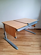 Schreibtisch Kettler 06603-272, Höhenverstellbar, silber