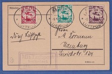 Danzig 1922 Flugpostmarken