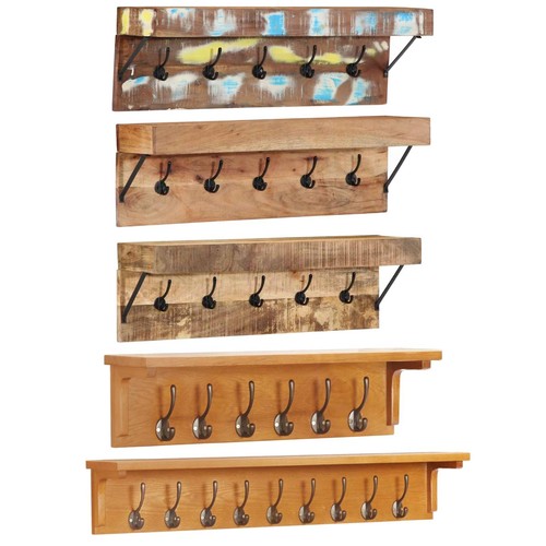 Wandgarderobe massivholz - wandgarderobe,