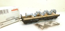 Märklin H0 48675 DB-Schwerlastwagen mit Schiffs-Kurbelwelle beladen, KK   X09