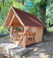 Überdachte Sitzgarnitur -