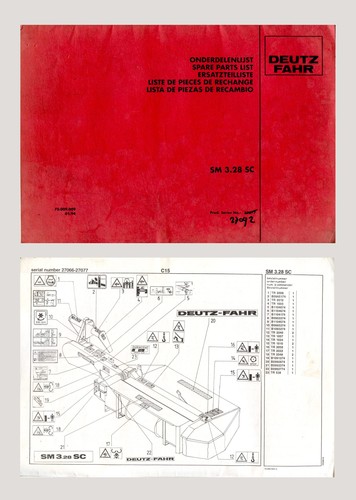 Deutz fahr 28 - deutz, sm