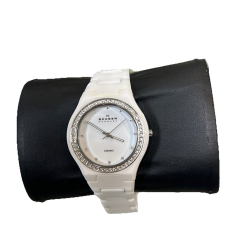 Skagen keramik damenuhr - keramik,