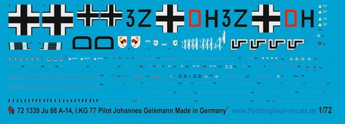 Peddinghaus decals 1339 - 1/72,