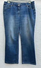 Jeans, Damen Dollywood von Happy Size stone washed blau Gr. 46