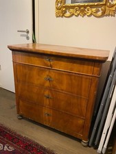 Vintage Antike Schubladenkommode Kirschholz, ehemals Waschtisch