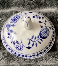 Deckel für Zuckerdose mit Zwiebelmuster Karla DDR - GDR - von Oma - Ersatz (K13)