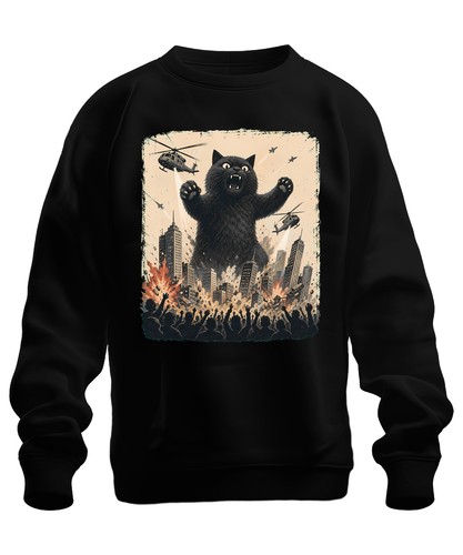 Catzilla schwarze katze - catzilla,