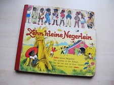 Buch - "Zehn kleine Negerlein" 1800/1, Fürth/Pestalozzi, 50er Jahre/ca 1952