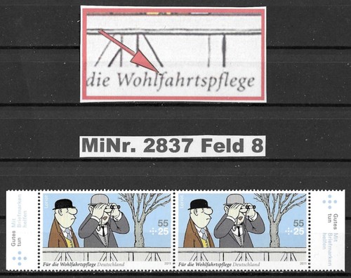 Brd plattenfehler minr 2837 - brd, f