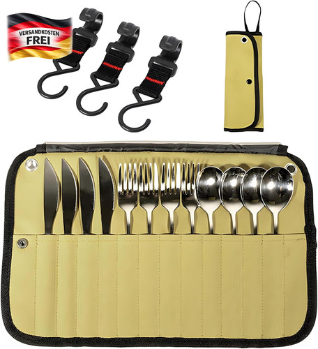 Camping bestecktasche mit - camping,