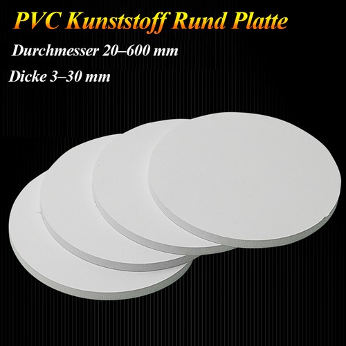 Rund pvc platte kunststoff - pvc,