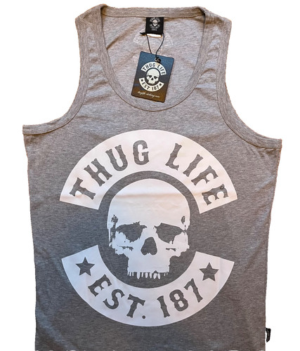 Muskel shirt thug life - life,