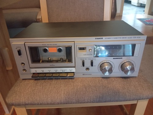 Stereo cassette deck fisher - stereo,