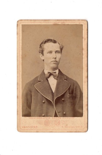 Georg rudloff cdv foto feiner - rudloff,