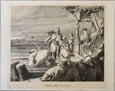 Chromolithograph Sepia