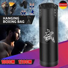100/120cm Boxsack Set Boxhandschuhen Erwachsene Punching Training Bag Sandsack