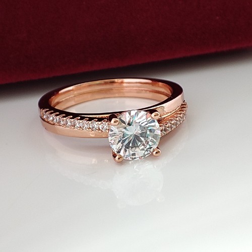 Luxus ring zirkonia - luxus, steine