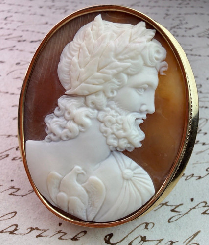 Große zeus gemme 585 - große, gold