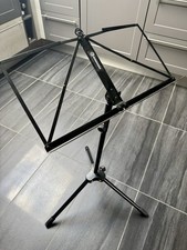 Roadworx Notenständer, höhenverstellbar & klappbar – stabil, schwarz, Top