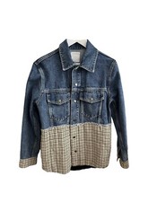 Sandro Paris Moorea Mix Media Jacke