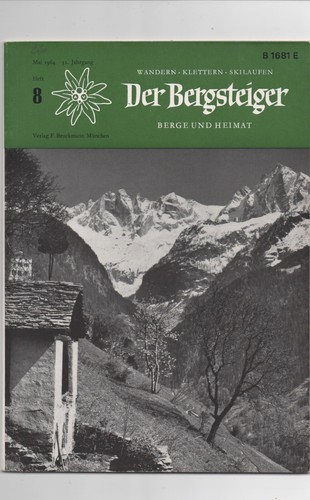 Zeitschrift der bergsteiger - ,