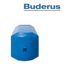 Buderus Logalux LT160/1 V1 Warmwasserspeicher liegend blau