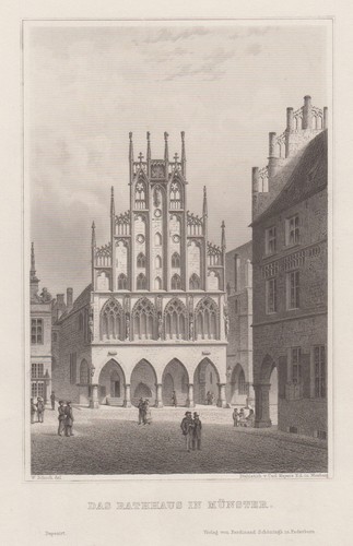 Münster rathaus original - münster,