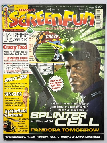 Screenfun 2004 exkl cd - screenfun, 04/2004