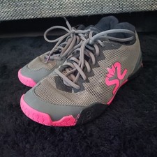 Handball Schuhe Turnschuhe Salming Gr. 39 1/3 Grau Pink