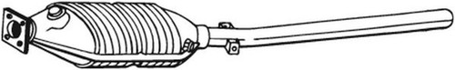 Katalysator bosal 099 039 - katalysator,