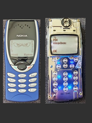 Nokia 8210 mit - , blauen