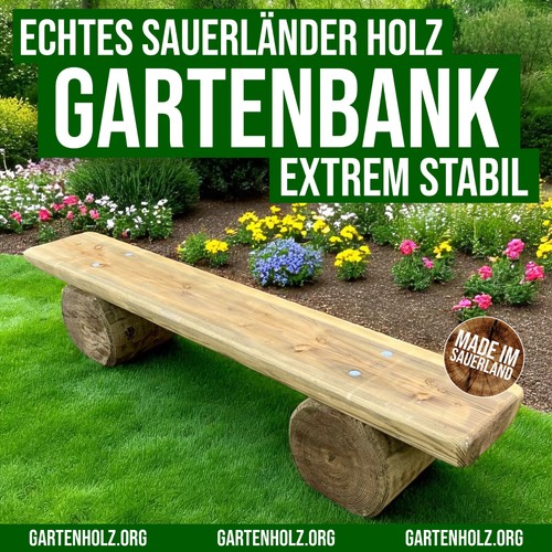 Gartenbank holzbank - gartenbank,