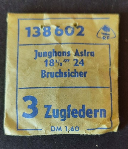 Aufzugsfeder für junghans - aufzugsfeder,