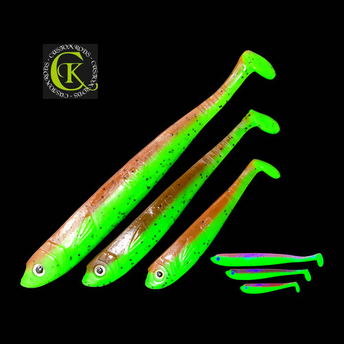 13cm stint gummifisch - 3x,