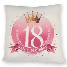 Happy birthday krone kissen - 18,