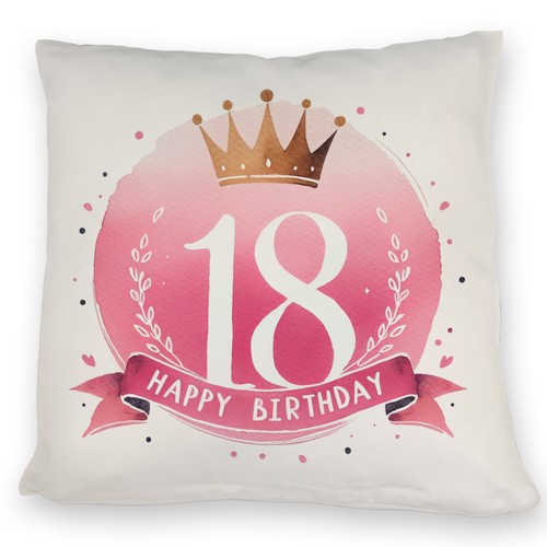 Happy birthday krone kissen - birthday,